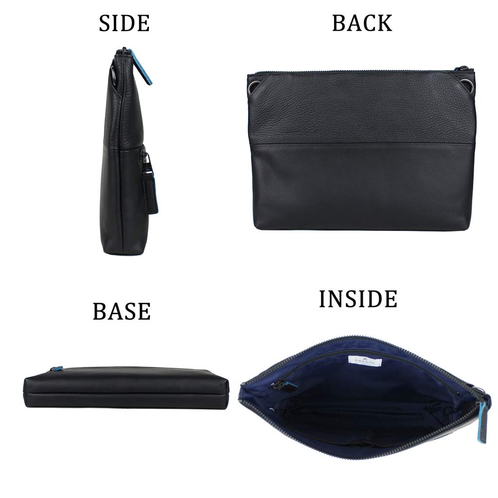 Lanvin en Bleu Felicita Сумка через плечо 574102 Мужская Синяя B5