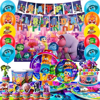 Украшения на день рождения «Головоломка», Украшения для вечеринки «Головоломка» и Набор посуды «Головоломка» - Тарелки Шары Баннеры и т.д. Больше товаров для вечеринки «Головоломка»