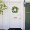45cm Artificial Flower Eucalyptus Wreath Outdoor Front Door Wall Window Decoration Simulation Holiday Celebration Wreath