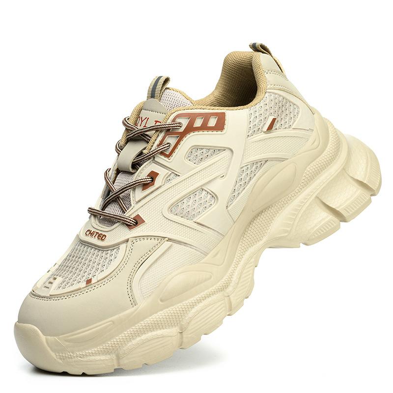 Fashion Safety Shoes for Woman Comfortable Work Sneakers Industrial Steel Toe Safety Work Boots Light Summer Work Shoes