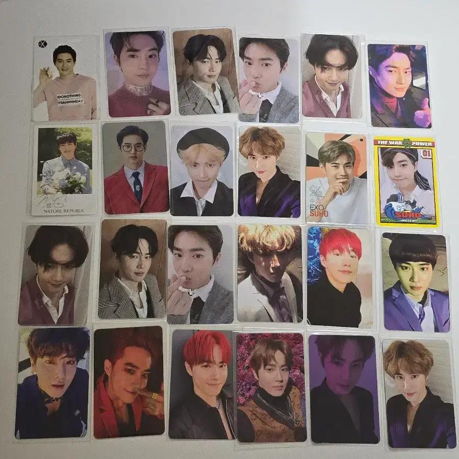 EXO Suho and Sehun merchandise and photocard sales
