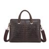 Men Genuine Leather Office Maletas Business Briefcase 15.6" Laptop Case Attache Portfolio Bag Messenger Bag