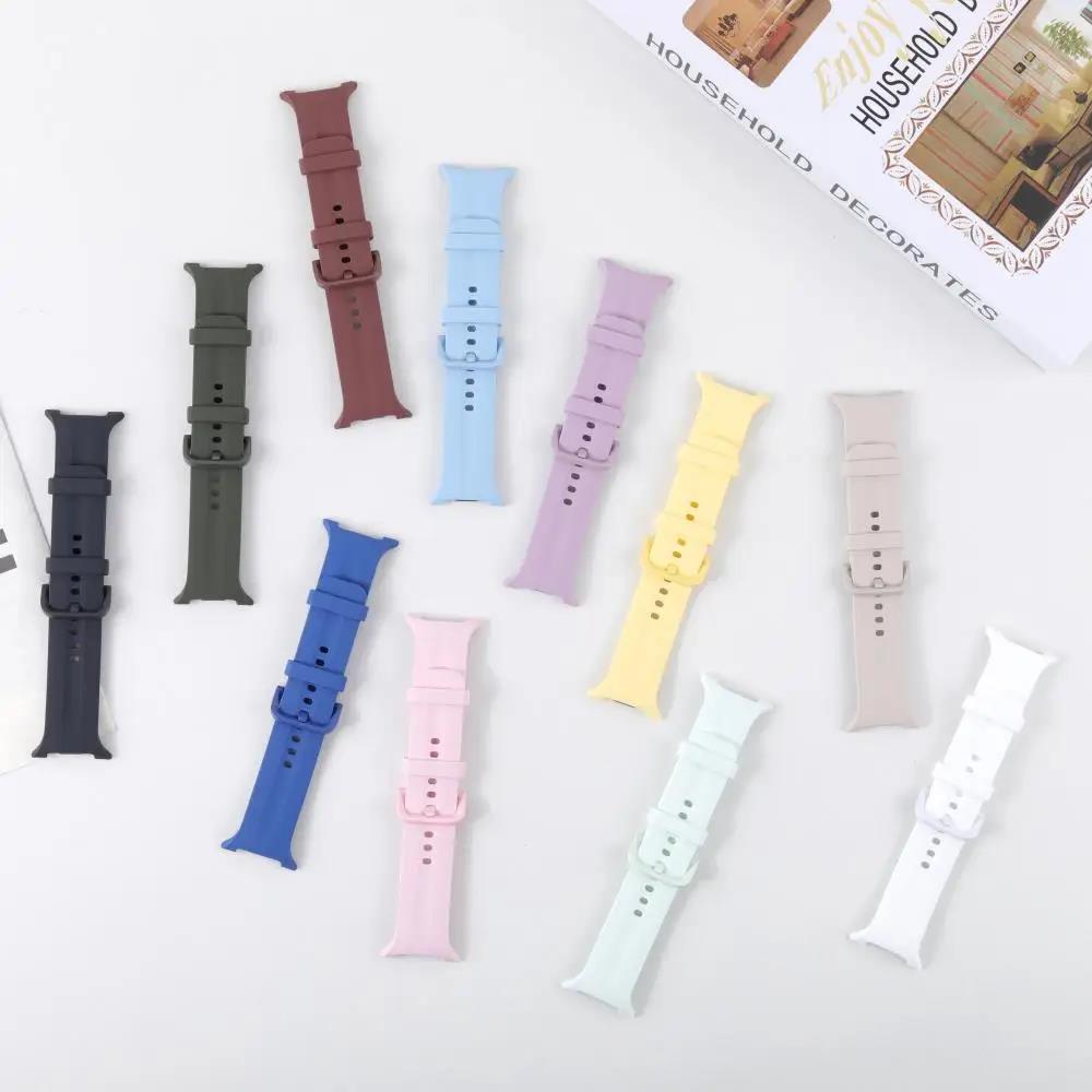 Original 1:1 Silicone Band for Samsung Galaxy Watch 9 8 44/40mm Comfortable Adjustable Bracelet for Galaxy Watch 8 Classic 46mm 3