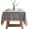 Square Kitchen Coffee Table Cloth Minimalist Tablecloth Rectangular Tablecloths Dining Table Cover