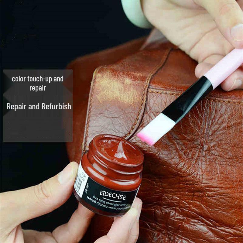 EIDECHSE Leather Color Restorer: Genuine Leather Dye for Sofas, Bags, Clothes, Jackets, and Shoes.