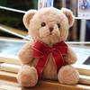 Плюшевые игрушки мишки с бантом, милые куклы-мягкие животные, подарки на день рождения для детей