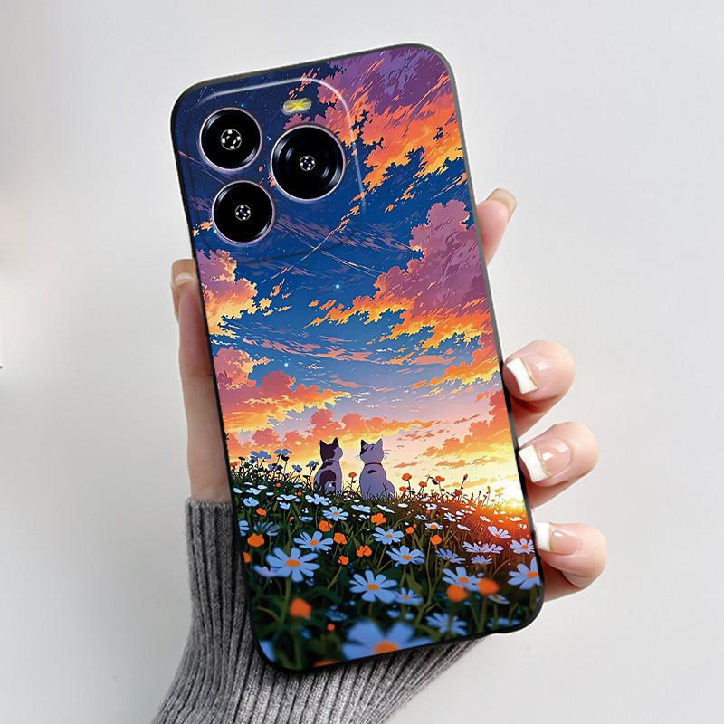 Для Oukitel C65 Pro OukitelC65Pro OukitelC65 C65Pro Эстетичный Роскошный Милый Крутой Чехол для Телефона на Заднюю Панель TPU Мягкий Силиконовый Чехол
