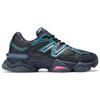 Mowalola x New Balance 9060 Burglarwear - Бирюзовые Унисекс Кроссовки Черные U9060ML