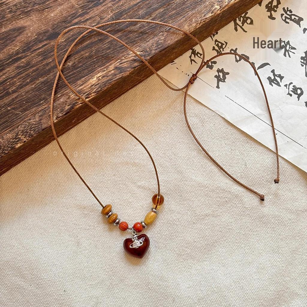 Богемное винтажное ожерелье с кисточками из бисера для женщин - праздничный стиль 2025