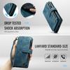 Чехлы для телефона Samsung Galaxy S26 со шнурком CASEME C30 на молнии с держателем для нескольких карт из ПУ кожи