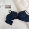 Solid Simple Push Up Bras For Women Sexy Underwear Backless Sling 3/4 Cup Lingerie Lady Bras