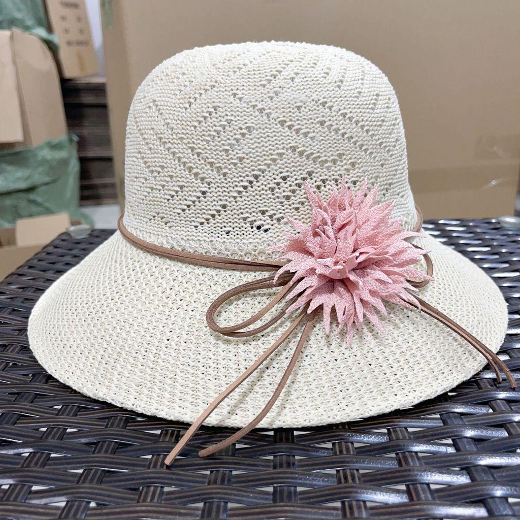 Summer Straw Hat With Big Brim For Sun Shade And Outdoor Activities