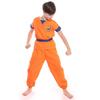 Boys Girls Halloween Son Goku Cosplay Costumes For Kids Outfit Bodysuit Men Krillin Training Clothes Saiyan Outfits Wig Dress Up