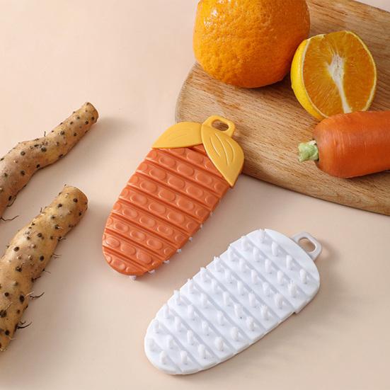 Portable Pot Brush Useful PP Material Home Accessory Flexible Vegetable Cleaning