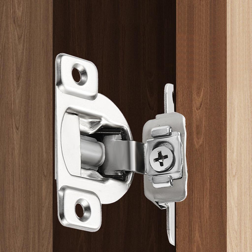 Kitchen Cabinet Hidden Hinges Hydraulic Damping Cold-Rolled Steel Invisible Cushioned Door Hinge for Doors Window Accessories