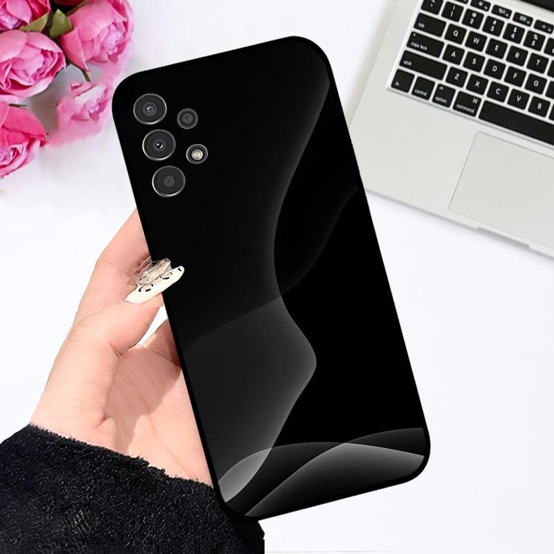 Для Samsung A32 4G 5G Чехол A325 A326 ТПУ Силикон Матовый Мультяшный Задняя Крышка Телефона Для Samsung Galaxy M32 5G SM-M326B Чехол Бампер