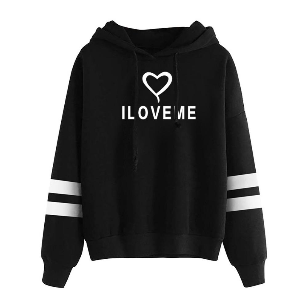 2025 пуловер с принтом свитер осень и зима женский топ худи