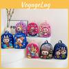 Versatile Neutral Gender Backpack For Kids With Fun Cartoon Characters For School