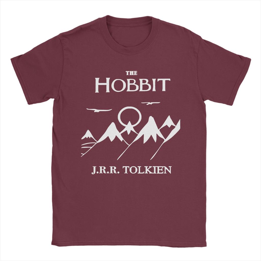 Hobbit LLords Of The RRings TShirt Unisex Cotton Top Tee Printed Crewneck Short Sleeve