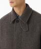 Musinsa Standard Shetland Wool Oversized Balmacaan Coat [Brown]