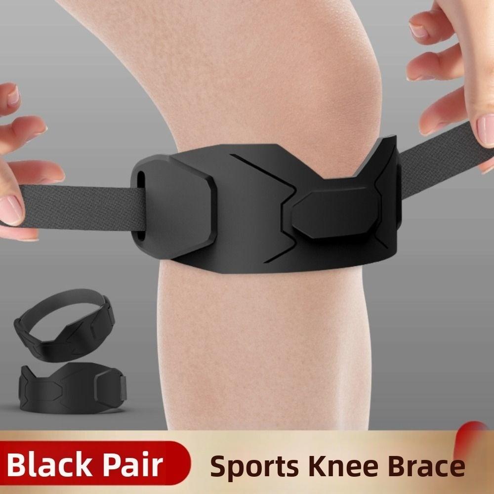 Fixed Protection Patella Tendon Knee Straps Silicone Knee Sports Support Band Running Hiking