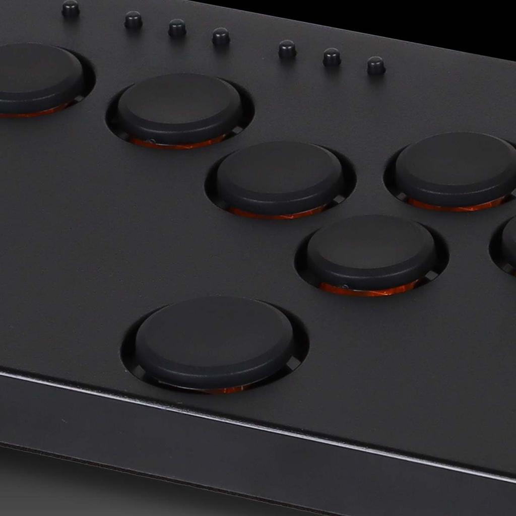 JunkFood Custom Arcades SnackBox MICRO LITE Аркадный контроллер без рычага Совместим с Nintendo Steam Deck Японский ПК, Switch, Android, MG-SBMLT