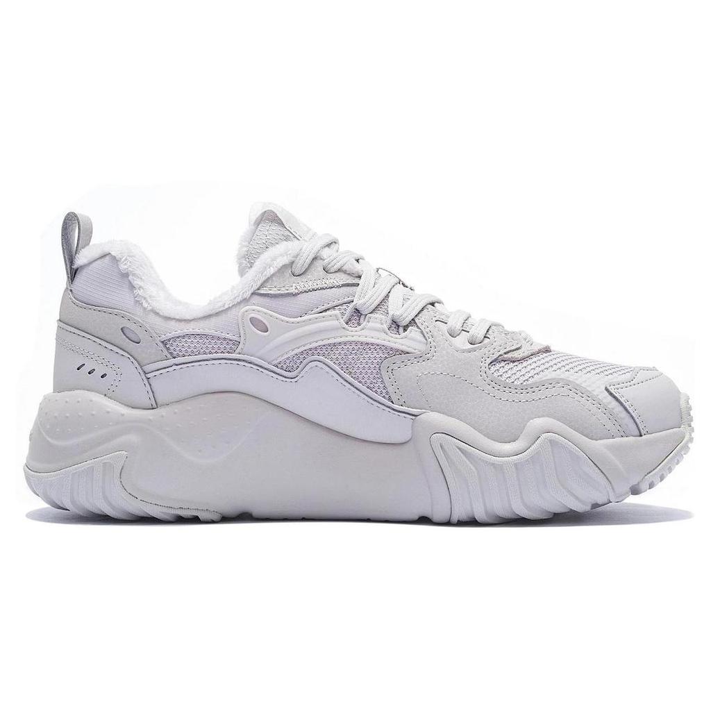 Li Ning Cat Paw Lite Зимний Текстиль, Синтетическая Кожа На флисовой подкладке Нескользящая, Износостойкая, Термо Низкие AGCS347-2