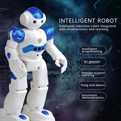 Интеллектуальный робот Многофункциональная зарядка Детская игрушка Танцы Пульт дистанционного управления