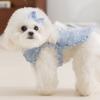 Comfortable Dog Two Leg Clothes Breathable Dog Cooling Vest Cat Princess Skirt for Dogs Cats