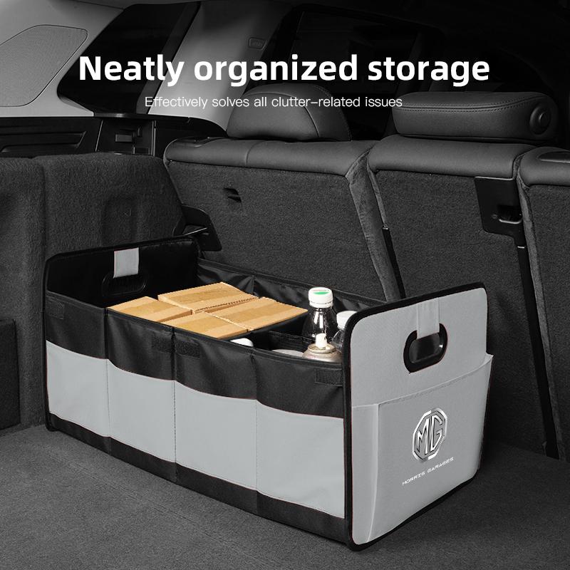 Foldable Car Trunk Organizer Box Auto Storage Bsg For MG ZS MG4 MG5 MG7 MG3 MG6 HS Cyberster Hector Gloster ZX GS GT ES5 ZST GT qdw2