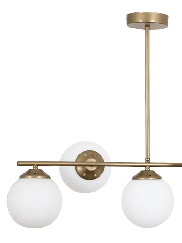 5-Piece Antique Chandelier-Honey Glass Decorative Design Bedroom Kitchen Living Room Lighting and Decoration