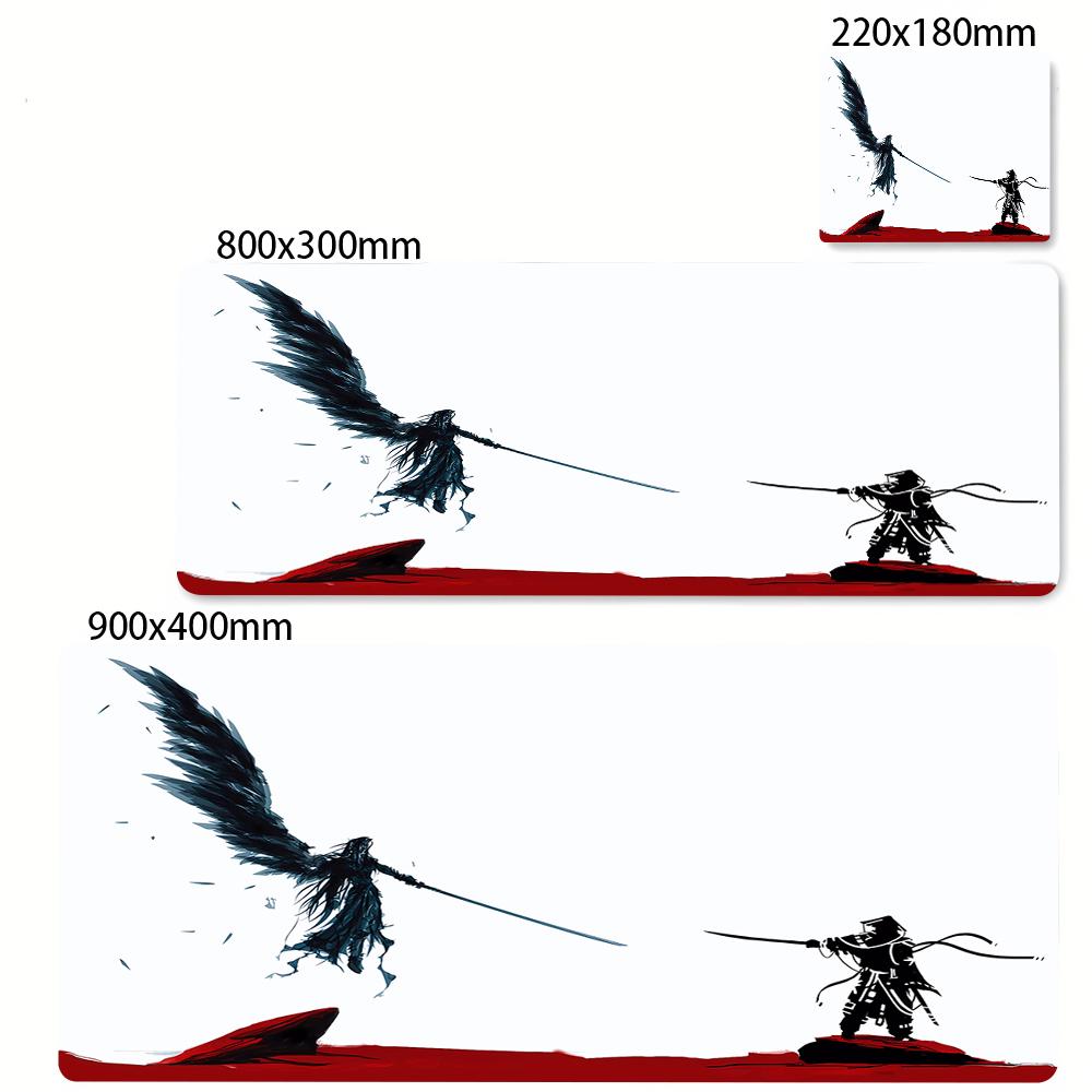 Gamer PC Laptop Desk Mat Final Fantasy XIV Endwalker Large Mouse Pad Computer Keyboard Mouse Mat Office Accessories Table Mats