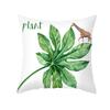 Наволочка Ins Скандинавское Лето Зеленые Растения Офисная Подушка для Поясницы Домашний Декор Наволочка в Стиле Инс