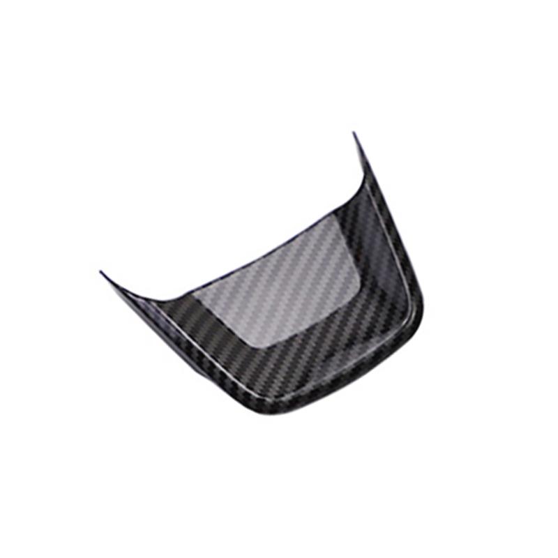 Для Toyota Highlander XU70 2020 2024 2024 2024 Гибридный ABS карбоновый руль автомобиля кнопки панель крышка отделка наклейка аксессуары