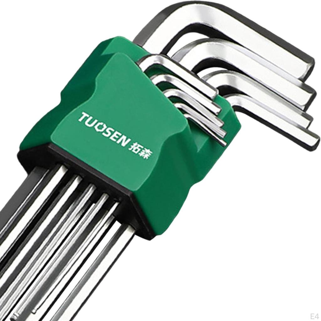 9 шт./компл. шестигранные ключи, шестигранный ключ, ручные инструменты, оборудование для ремонта шестигранного ключа L типа для велосипеда