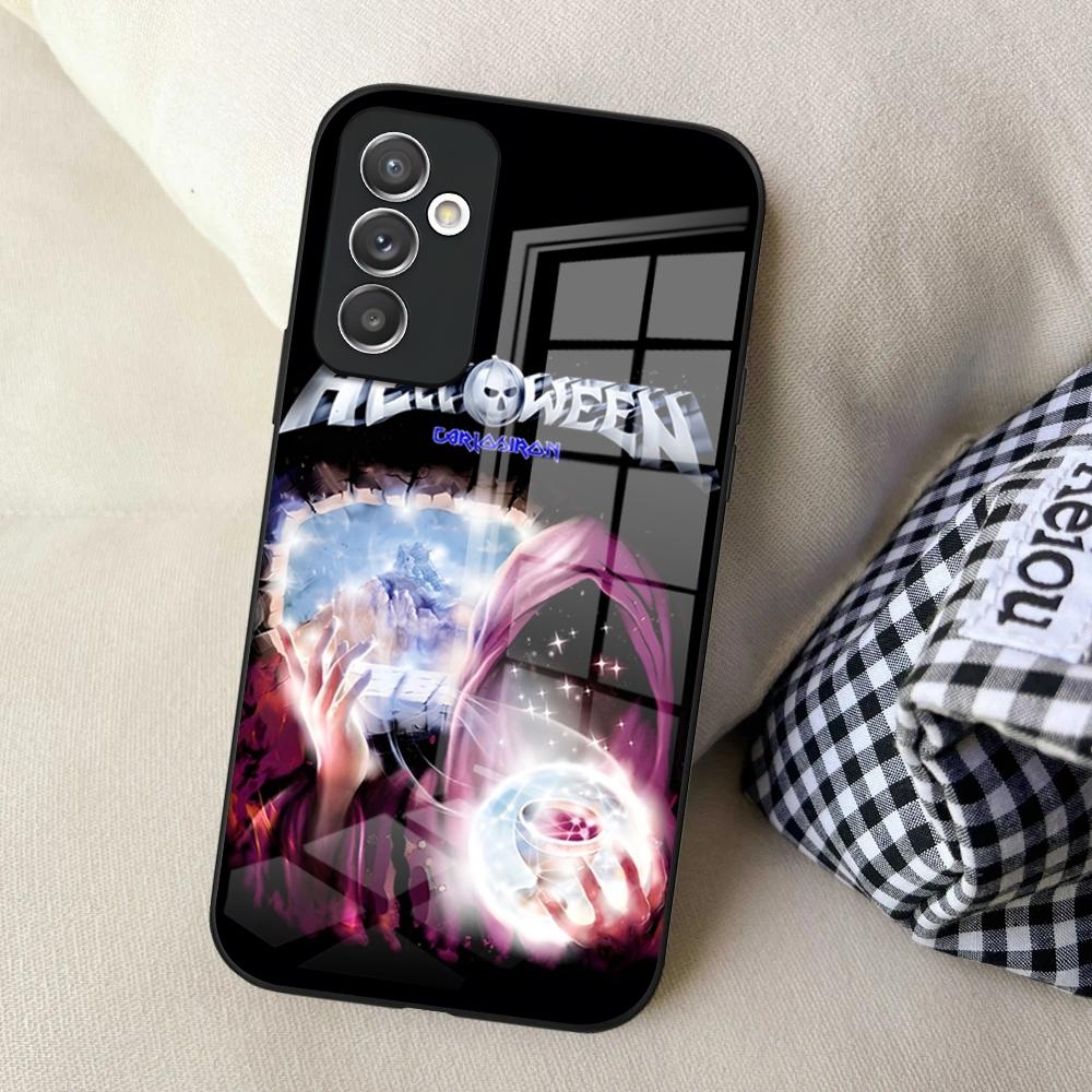 Helloween Band Phone Case For Samsung S24 Ultra S23 S22 S25 S20 Fe S21 Plus A54 A34 A24 A53 A13 A16 Glass Cover