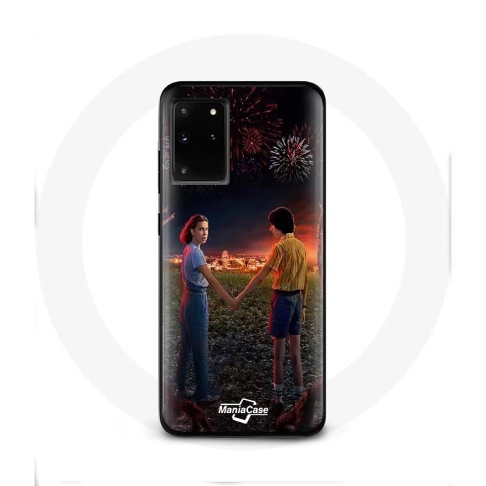 Чехол - Samsung - Galaxy S11 Plus - Черный - Мягкий - Очень странные дела