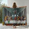 Sport Basketball K-KobeS J-Jame-s Great Flannel Blanket Soft Throw Blanket Art For Home Decor Bedroom Bed Sofa Picnic Fans Gift