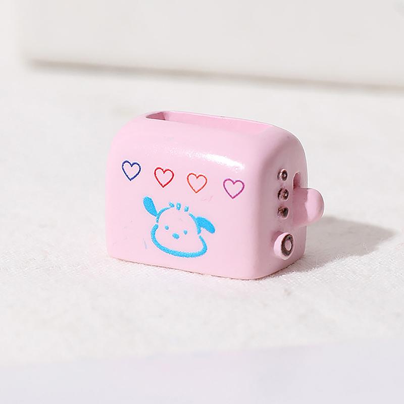 1/2 шт. кукольный домик мини имитация тостов хлебопечка еда игровое украшение модель своими руками миниатюры реквизит для сцены аксессуары из смолы