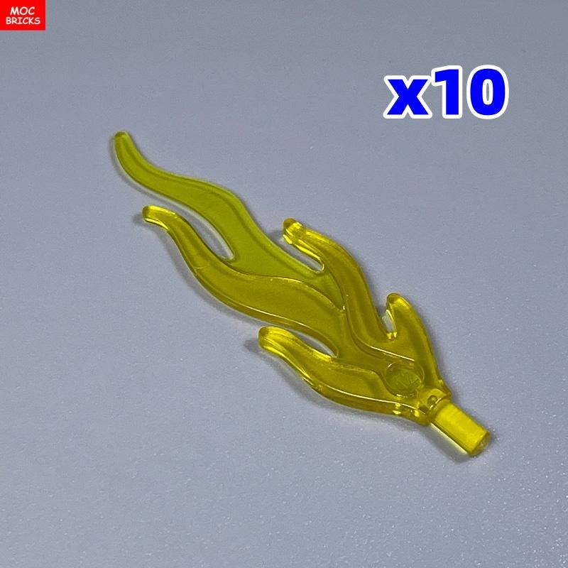 Нетоксичные Moc Кирпичи Пламя Перо Огонь 85959 6126 64647 Строительные Блоки Фигурка DIY Игрушки Для Детей Куклы Подарки