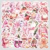 50 Nordic Christmas Doodle Stickers Creative Christmas Stickers Water Cup Computer Waterproof Decoration Stickers