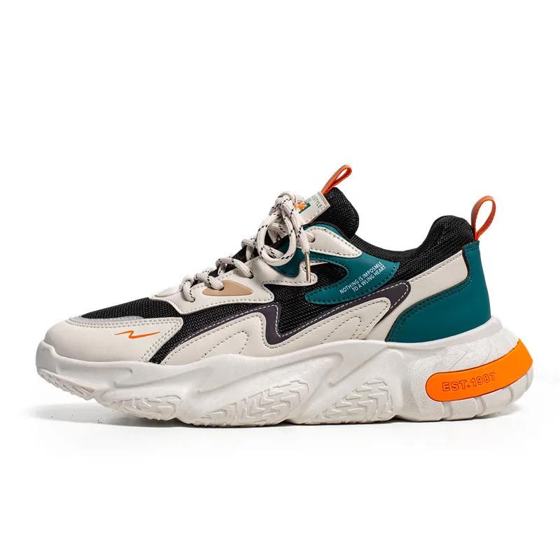 Maogu Comfortable Male Shoe 2026 Men's Casual Sneakers Fashion Breathable Mesh Tennis Sports Running Elastic Vulcanized Shoes