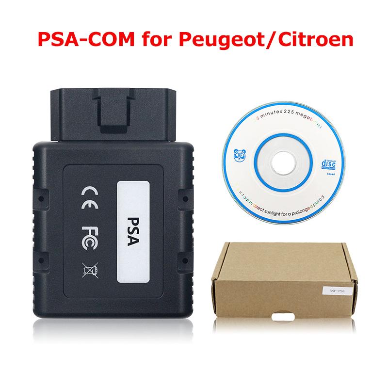 Newest OBD2 Scanner PSA-COM BT for Peugeot/Citroen Replacement of Lexia 3 For Renault-COM ECU Key Programmer Replace Can Clip
