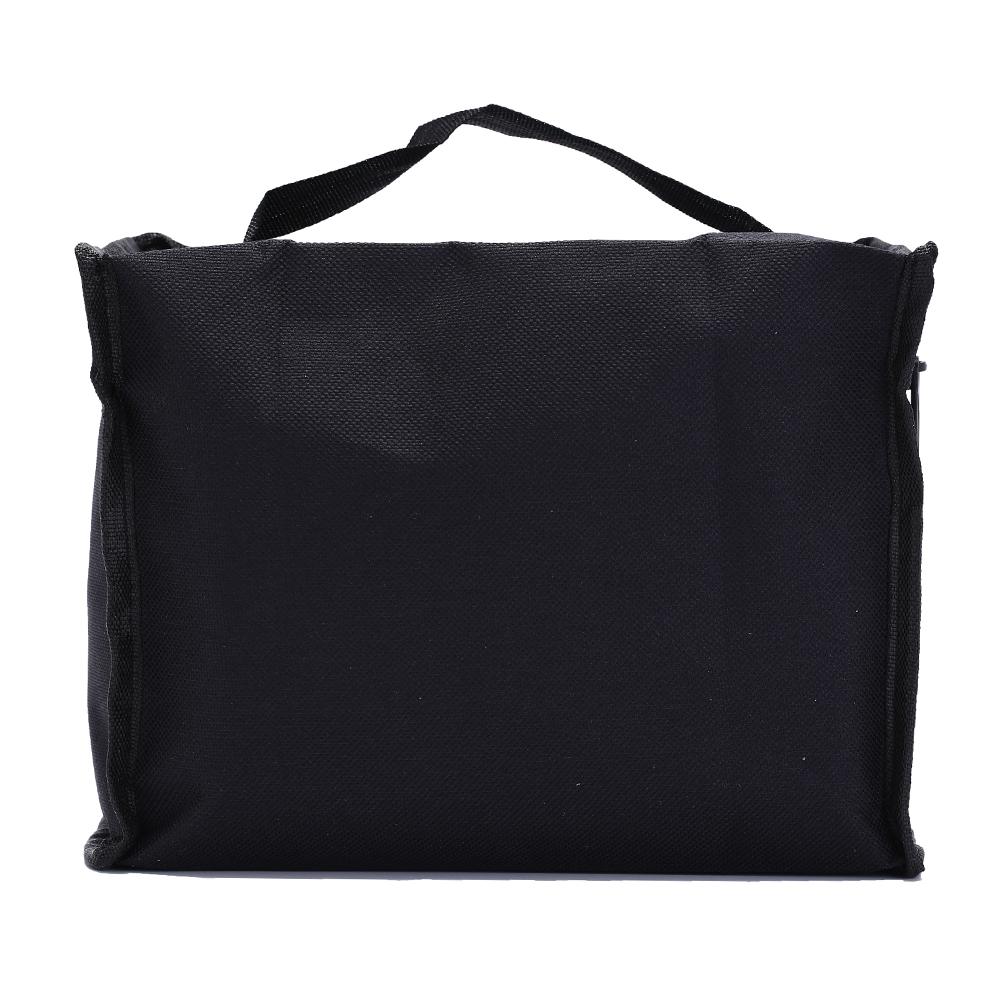 Новые большие складные маркеры для рисования на молнии черного цвета с застежкой-молнией, сумка для хранения карандашей на холсте, вмещающая 36/48/60/80 шт. маркеров, популярные