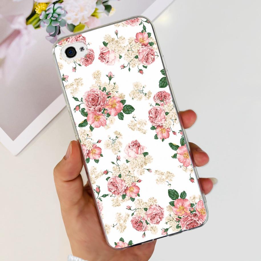 Case For iPhone 4 4S Case Cute Panda Cartoon TPU Shockproof Cover For Apple iPhone 4 iPhone 4S iphone4 i4 Cases Protective Shell