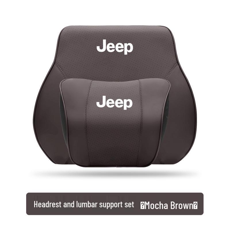 Поддержка головы и поясницы для Jeep: Подушка для шеи для Cherokee, Compass, Grand Commander