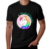 Medical Unicorn Rare Disease Awareness TShirt Fashion Print Casual Short Sleeve