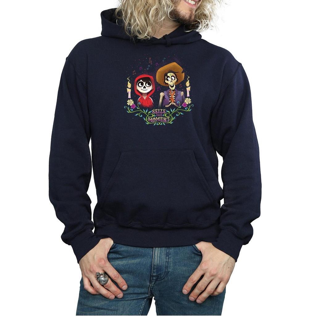 Disney Mens Coco Miguel And Hector Hoodie