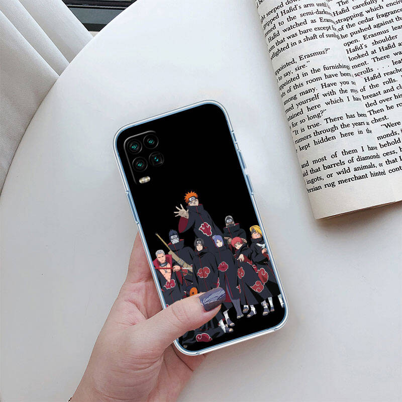 MH96 Чехол Naruto Akatsuki для Motorola E7 G6 G7 G8 G9 Plus Power Play G10 G20 G04 E30 E40 E22 E20 E13 E15 G22 G23 G05 G75 G35 G55