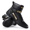 New Boxing Shoes For Men Low Top Sanda Shoes High Top Combat Training Shoes Wrestling Shoes Long Boots Boxing Shoes For Women